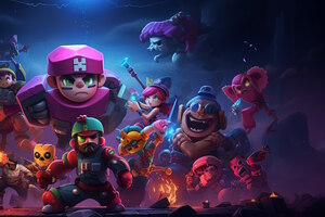 Фотография квеста-анимации Brawl Stars от компании Капуста (Фото 1)